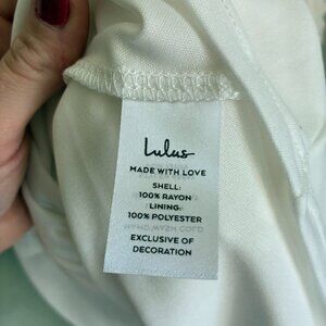 Lulus Casual Wedding White Dress